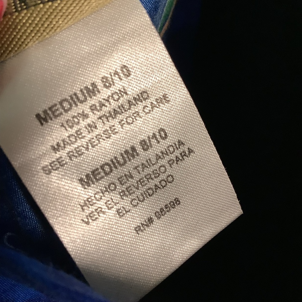 In Gear NWT vintage 90s med maxi  vacation cruise tropical sea life sundress - Picture 8 of 9